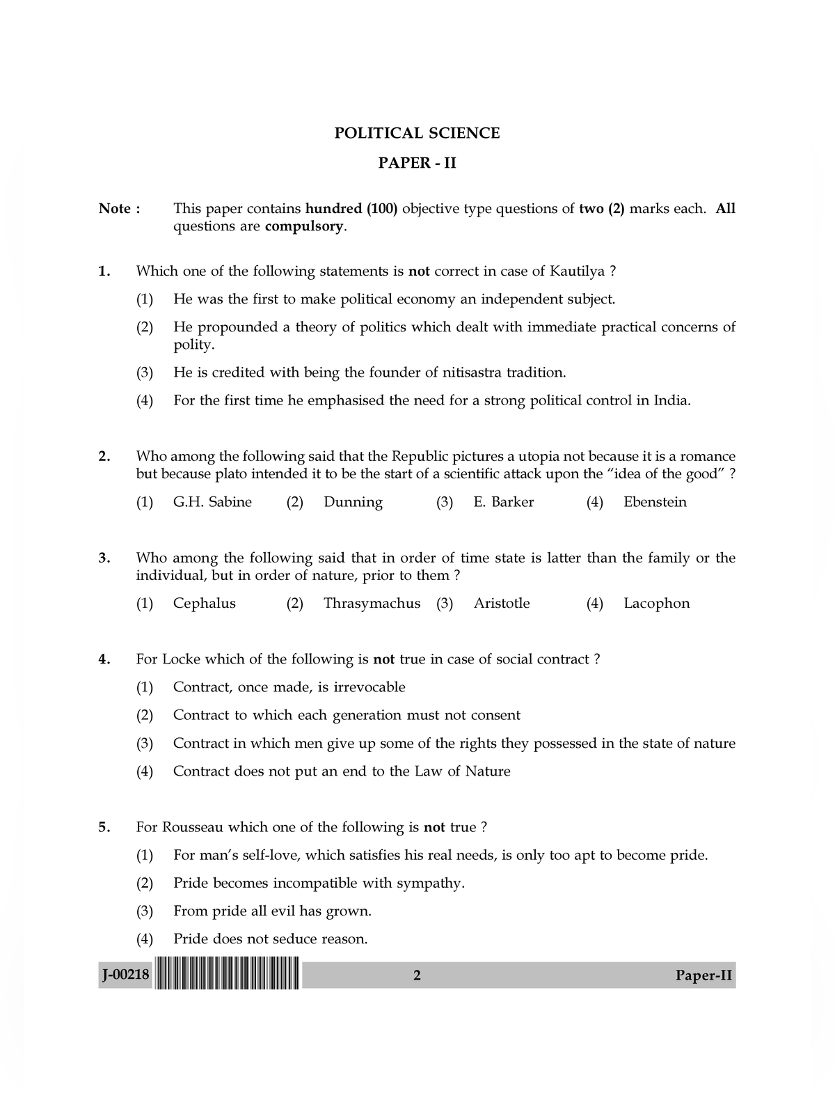 UGC NET Previous Year Question Papers with Solutions page 2