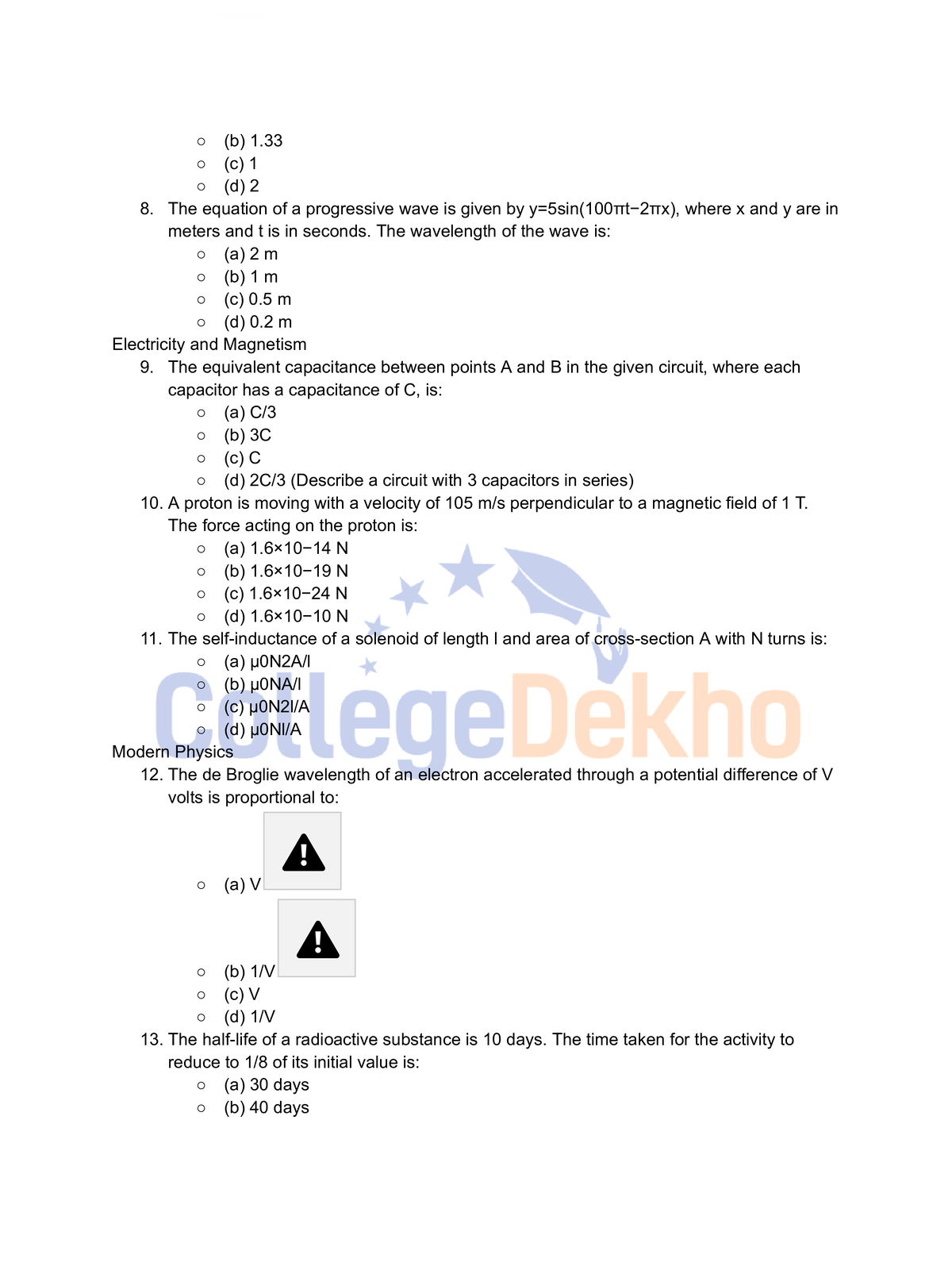 VITEEE Mock Test Papers page 2