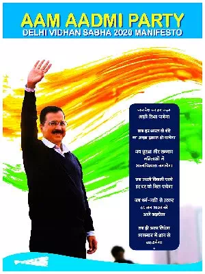 AAP Manifesto Delhi 2020
