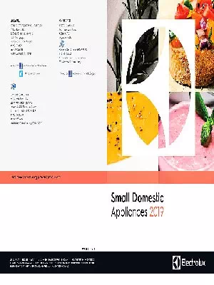 Electrolux Small Appliances Brochure