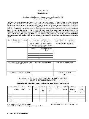 Form 16A (Tax Deduction Certificate)
