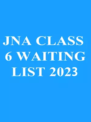 JNV Waiting List 2023 PDF