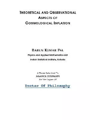 Theoretical & Observational Aspects of Cosmological Inflation