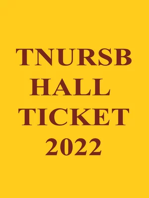 TNUSRB Hall Ticket 2022 Download
