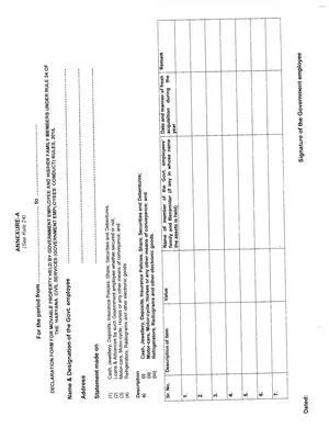 Haryana Property Return Form