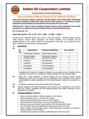 Indian Oil Corporation Limited Notification 2020 For Trade Apprentice