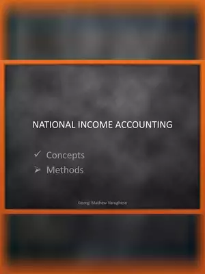 National Income Accounting