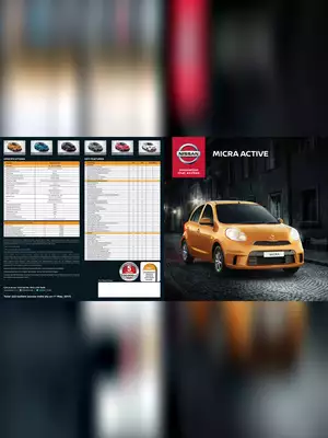 Nissan Micra Active Brochure