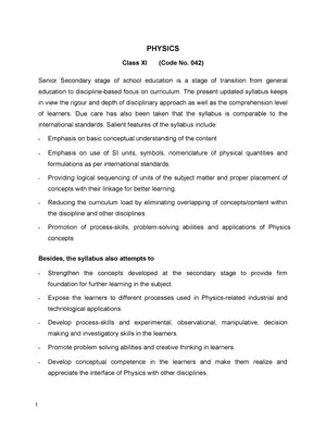 CBSE Class 11 Psychology Syllabus 2019 – 20