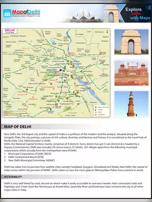 Delhi Map