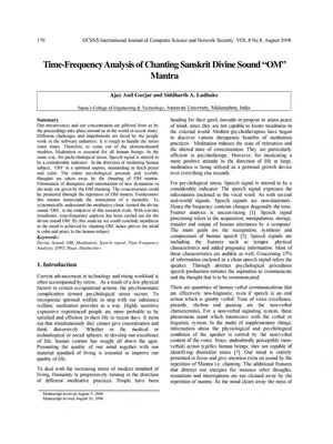 Frequency Analysis of OM