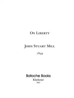 On Liberty by John Stuart Mill