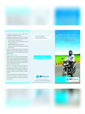 SBI Motor Two Wheeler Insurance Brochure