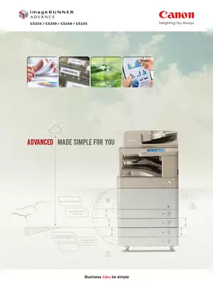 Canon iR Adv C55xx Brochure