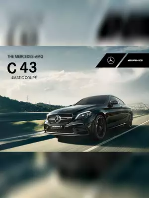 Mercedes C43 AMG Coupe 4 MATIC BS6 Brochure