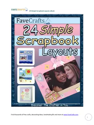 Scrapbook Templates Design Ideas