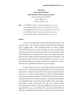 Mukhyamantri Saur Krushi Pump Yojana Maharashtra