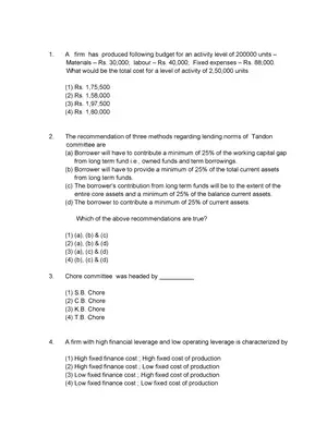 KPSC Departmental Question Paper for Audit Officers