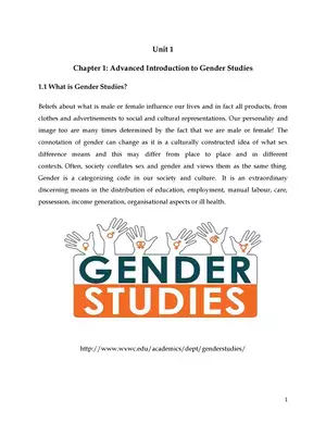 Gender Studies