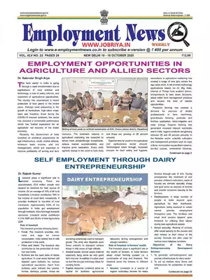 Employment Newspaper Second Week of October 2020