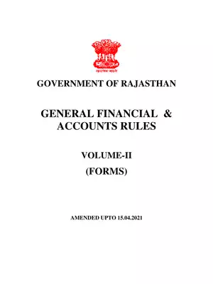 GA 83 Form Rajasthan