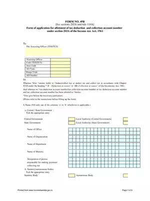 Application Form 49B