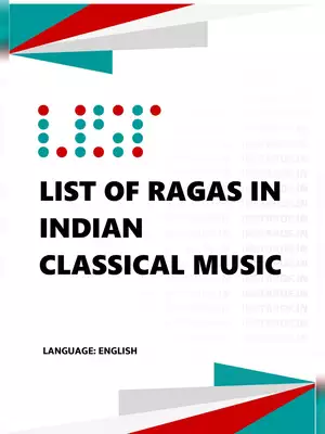 List of Ragas in Indian Classical Music