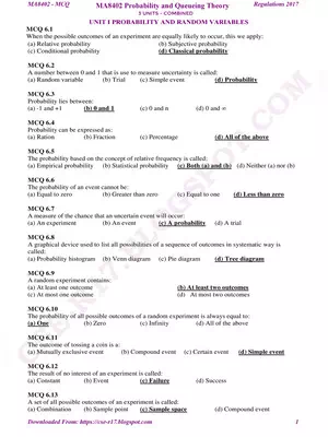 PQT MCQ Question and Answer