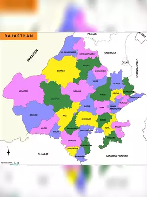 Rajasthan Map