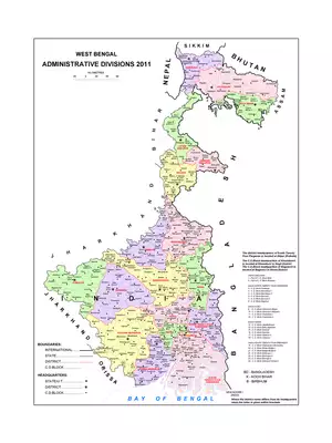 West Bengal Map