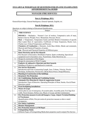 AAI ATC Syllabus 2021