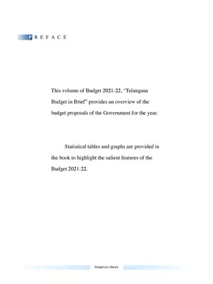 Telangana Budget 2021-22