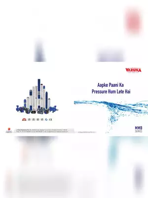 Varuna Pumps Products Brochure