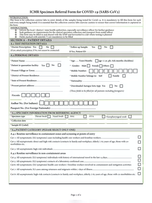 ICMR Application Form English