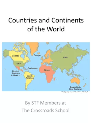 List of Continents and their Countries with Capitals