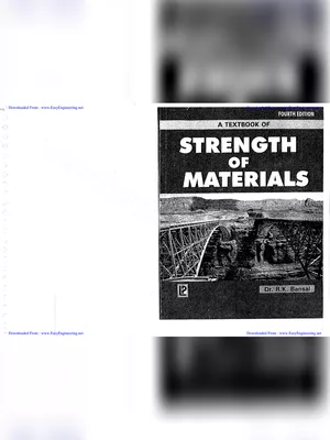 Strength of Materials By Dr. R.K. Bansal