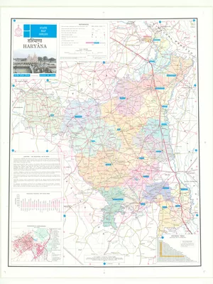 Haryana Road Map English