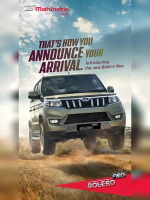 Mahindra Bolero Neo Car Brochure