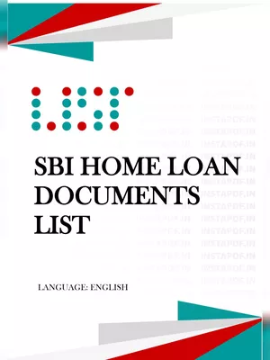 SBI Home Loan Documents List 2025