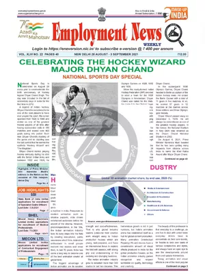 Employment Newspaper Fourth Week of August 2021