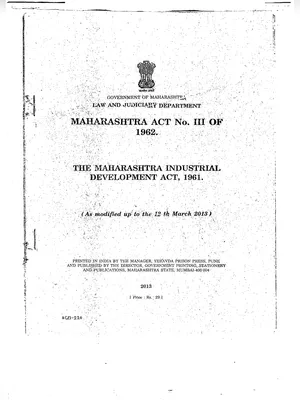 MIDC Act 1961