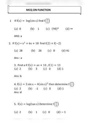 Applied Mathematics 2 MCQ