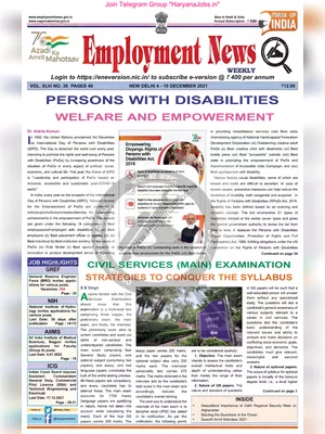 Employment Newspaper First Week of December 2021