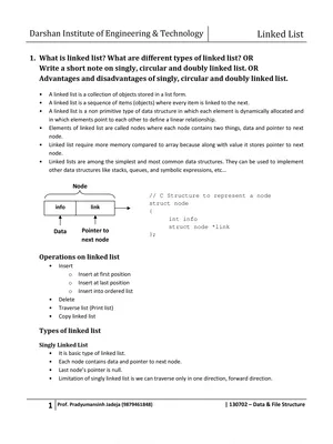 Linked List in Data Structure