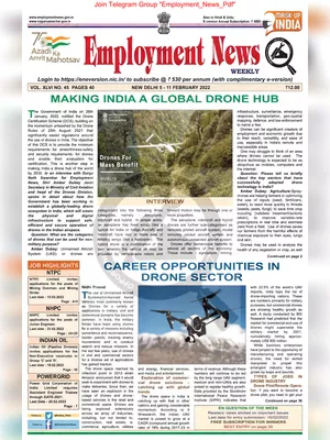 Employment Newspaper First Week of February 2022