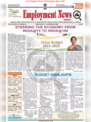 Employment Newspaper Second Week of Feburary 2021