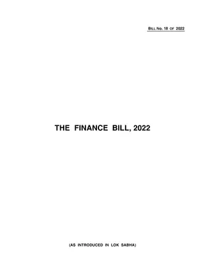 Finance Bill 2022