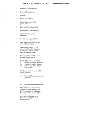 LTC Form