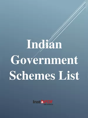 All Indian Government Schemes List 2025