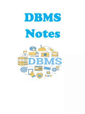 DBMS Notes